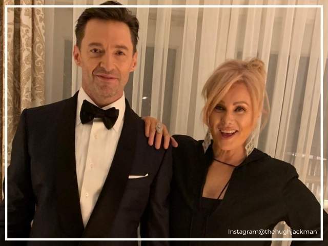 Hugh Jackman with wife Debbie